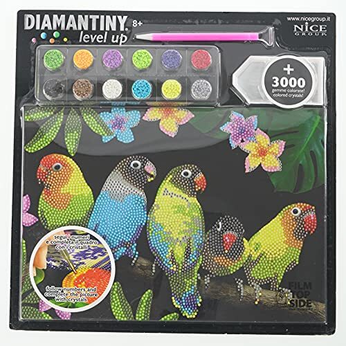 DIAMANTINY Level Up - Wild - Mooie Group Creative Art Diamond Painting Kit - Vogels