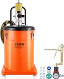 VEVOR Vetpomp 40L Luchtaangedreven Vetpomp 0,6-0,8 MPa Pomp van Gegoten Aluminium -20-100 ℃ Bedrijfstemperatuur, Pneumatische Vetpomp NPT-Connector Vetpomp Geschikt voor 0-3 # Vet