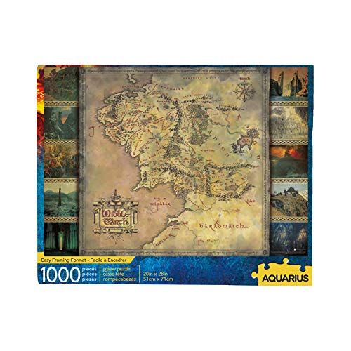 Aquarius Lord of the Rings Map Puzzle (1000 Piece)