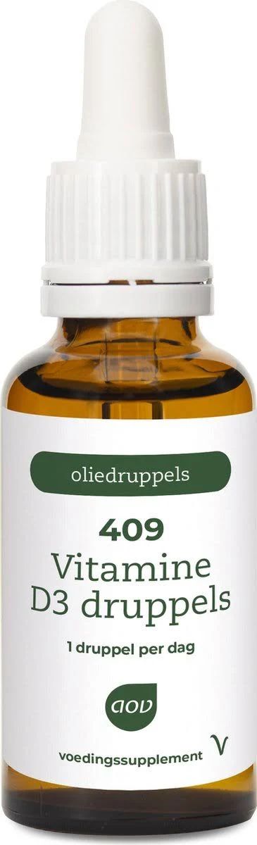 409 Vitamine D3 Druppels 25mcg 15ml