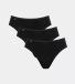 Sloggi Women 24/7 Cotton Tai (3-pack) - dames slip - zwart