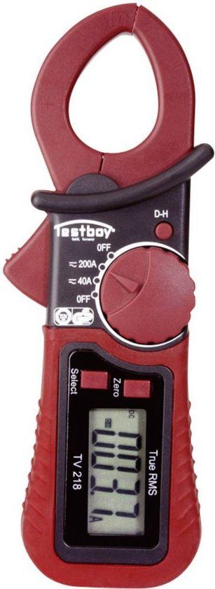 Testboy TV 218 Stroomtang Digitaal CAT III 300 V