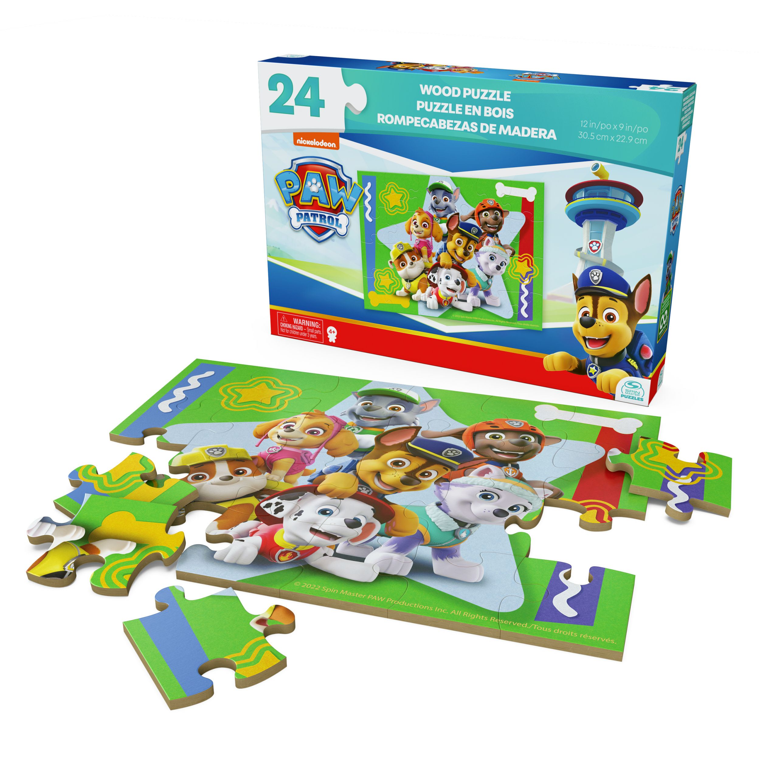 Spin Master 24-Piece Wood Puzzle