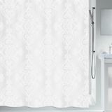 Spirella Douchegordijn Ring Polyester Wit 120x200 cm