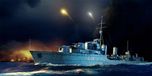 Trumpeter HMS Zulu Destroyer 1941