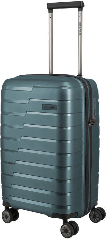 Travelite Air Base Handbagage 55cm Koffer Slim Blauw