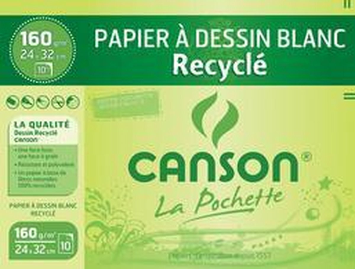 Canson tekenpapier XL Kraft, 500 x 650 mm, 90 g/qm