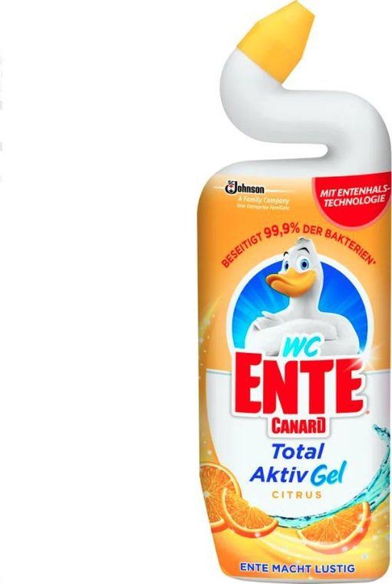 WC Ente WC EEND WC-reiniger - Totaal Actief Gel - Citrus Splash - 750 ml