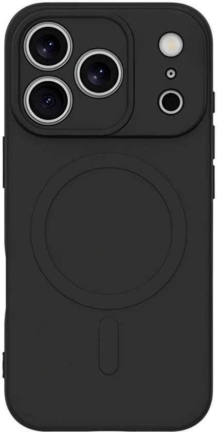 Just in Case TPU Back Cover Zwart Magnetisch Apple iPhone 17 Pro Max
