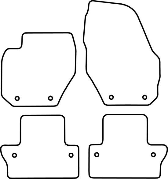 AutoStyle Automatten Volvo S60/V60 2010-