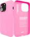 ZWM Phonecase iPhone 13 Pro, Compostable Case - Dirty Pink Design