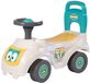 Dolu Loopauto Wit/Groen/Geel