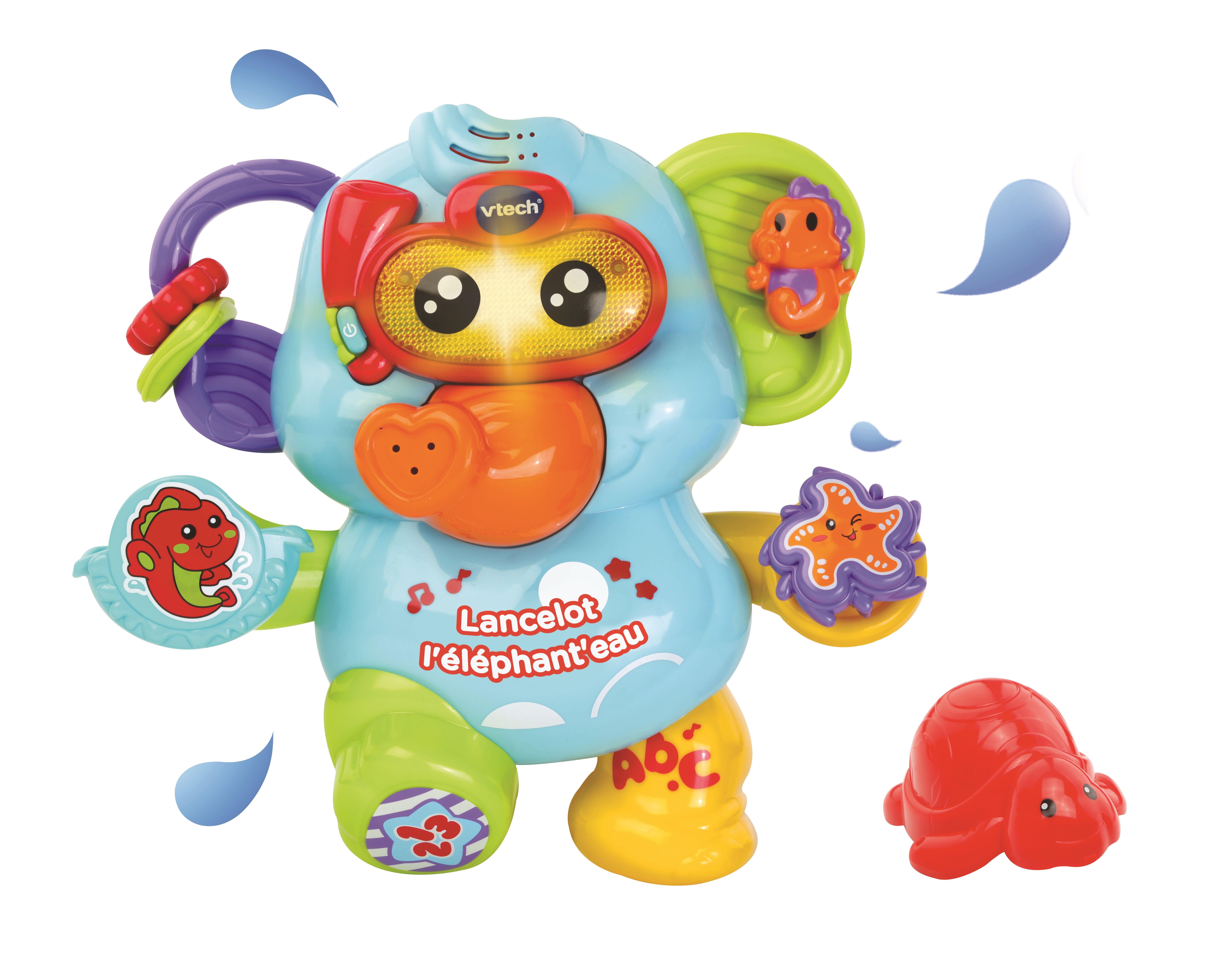VTech Lancelot, l’éléphant’eau - Educatief speelgoed - Meerkleurig