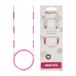 KnitPro KP42106 Aiguilles à tricoter circulaires, Rose, 100cm x 3.25mm