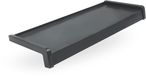 Seiletech.de DQ-PP Vensterbank Staal + Poedercoating - 200 cm - Antraciet RAL 7016 - Diepte 10 cm