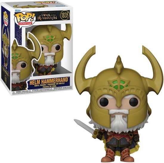 Funko Pop! The Lord of the Rings: The War of the Rohirrim - Helm Hammerhand #1835