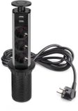 Emuca Multiconnetor Elevable Vertikal 60 Mm Zilver