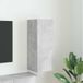Maison Exclusive - meuble TV mural, 30 x 31 x 80 cm, couleur béton, fibre de bois