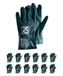 RS DUPLO 27 Beschermende handschoenen, chemicaliën van pvc, maat 10, 12 paar, groen