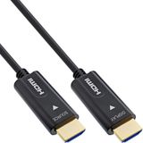 InLine® HDMI AOC-kabel, High Speed HDMI met Ethernet 4K/60Hz male / male 40m