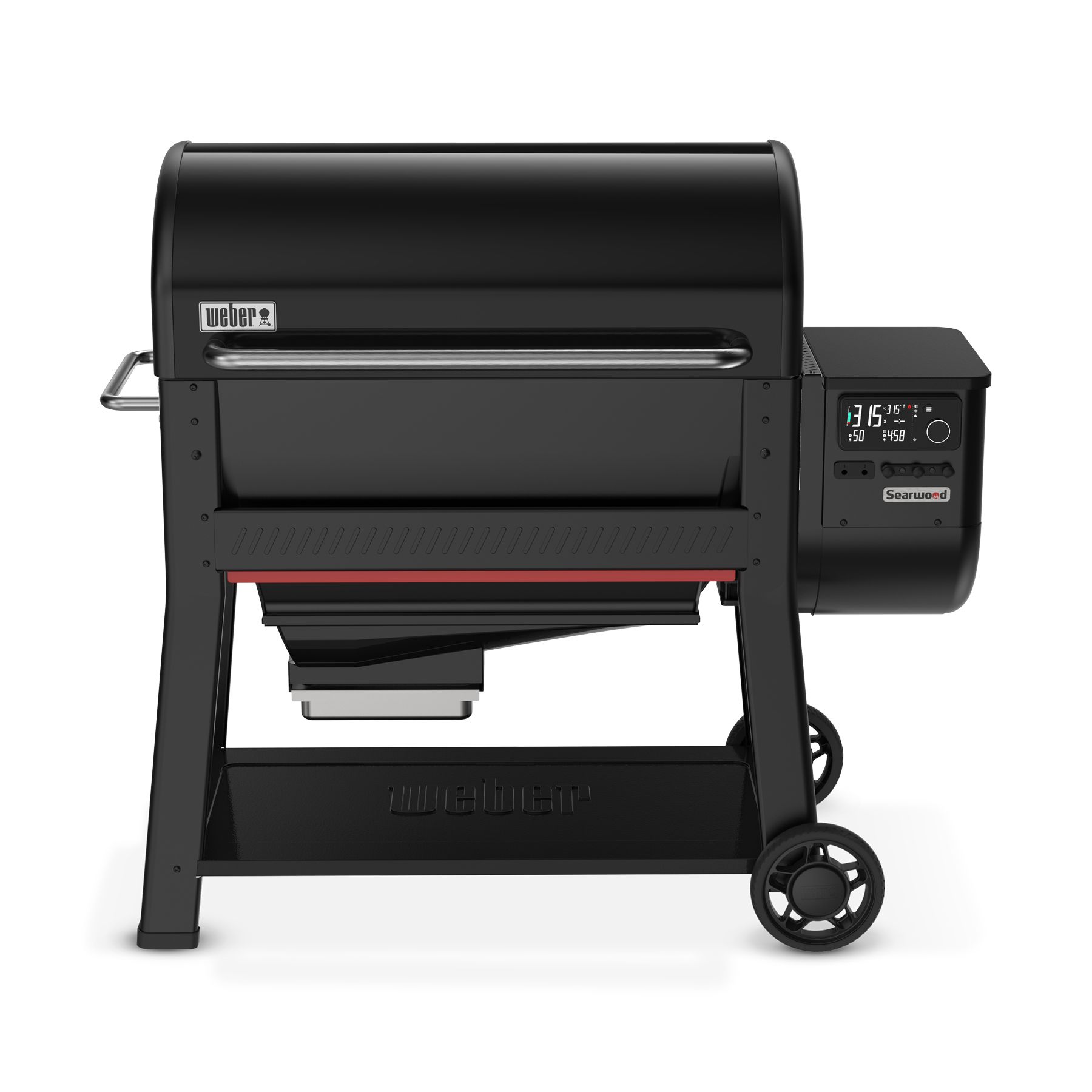 Weber Searwood XL Pellet Barbecue - Black - Outdoor Grill with Wifi