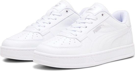 PUMA Caven 2.0 Jr Kinder Sneakers - Wit/Zwart Maat 36