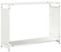 Blanc Acier Étagère murale, 90x28x65 cm