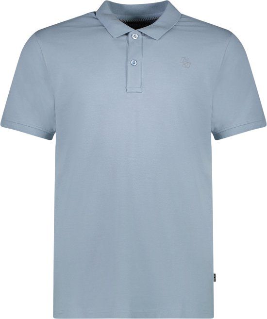 Cars Jeans Dario Polo Shirt Boys - Grey Blue - Size 128 - Cotton