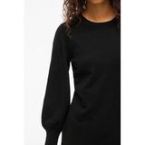 VILA Vikerry O-Neck Knit Dress - Noos, zwart beauty, M