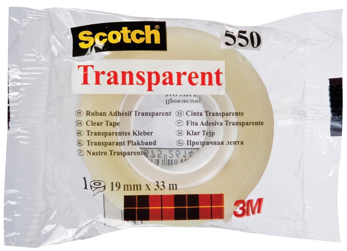 Scotch Scotch transparante tape 19 mm x 33 m