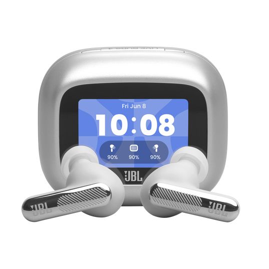 JBL Live Beam 4 Draadloze Oordopjes Zilver