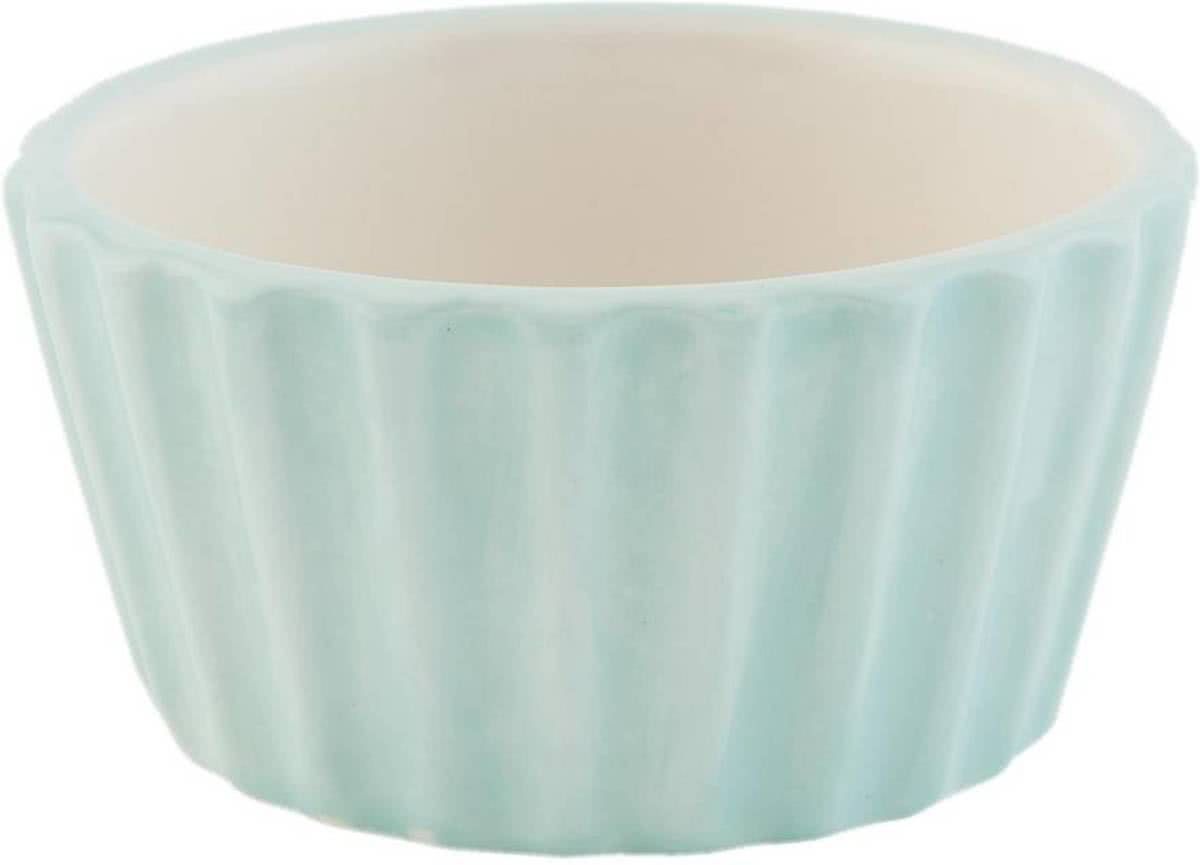 Clayre & Eef 6CE0460LGR - Schaal 9*5 cm / 0.1L Landelijk en romantisch servies