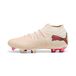 PUMA Future 9 Ultimate FG The Arrival - Amande sucrée/Blanc/Ultra Red/Noir Femme - Herbe naturelle (FG), pointure 35½