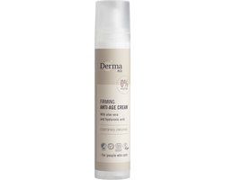 Derma Eco Anti-Age Crème - Hypoallergeen - Hyaluronzuur en Vitamine E - Parfumvrij - 50 ml