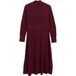 s.Oliver Gebreide jurk bordeaux