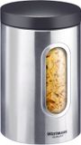 Westmark Voorraadpot met Venster, 2300 ml, Rond, Ø 13 cm, BPA-vrij, Roestvrij Staal