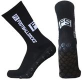 CHPN Goodies and Living Groothandel Zwarte sportsokken met grip - Anti slip sokken - Maat 39-44 - Unisex - Polyester