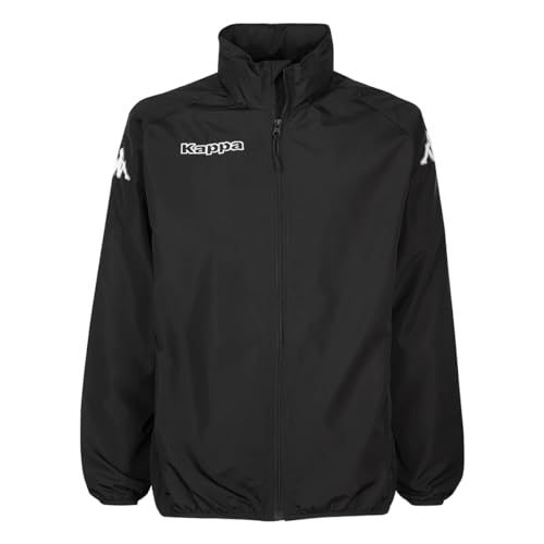 Kappa Martio trainingsjack - Zwart - Unisex - Maat 6 jaar