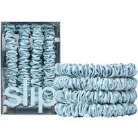 Slip Pure Zijden Magere Scrunchies - Dennengroen