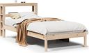 Maison Exclusive - Lit en bois massif sans matelas, 75x190 cm, en pin