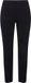 Ulla Popken - Dames - Punto-broek Sienna smalle pijp elastische tailleband - Middernachtblauw - Maat 54