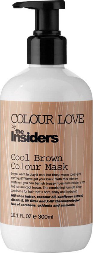 The Insiders Colour Love Chocolate Brown Colour Mask - 300ml
