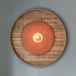 MARKET SET Applique murale Portinatx en terre cuite, Ø50cm
