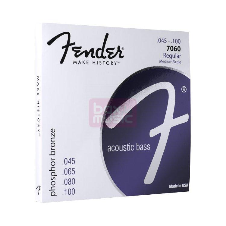 Fender 7060 Phosphor Bronze Medium Scale snarenset regular