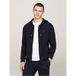 Tommy Hilfiger Regular Fit Sweatshirt met capuchon, effen blauw
