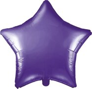 Partydeco Folieballon ster Violet