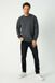 Merkloos / Sans marque Comeor Sweater heren - donker grijs - sweatshirt trui - M
