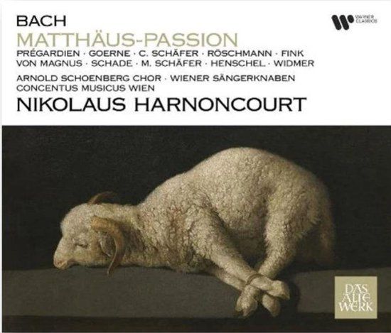 Nikolaus Harnoncourt Bach: Matthäus-Passion (3CD) - 0190295023287