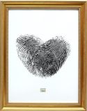 Deknudt Frames S45HA1 Fotolijst, 30 x 45 cm, goudkleurig, met kralenrand, kunststof