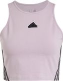 adidas Sportswear Future Icons 3-Stripes Tanktop Dames Paars XS